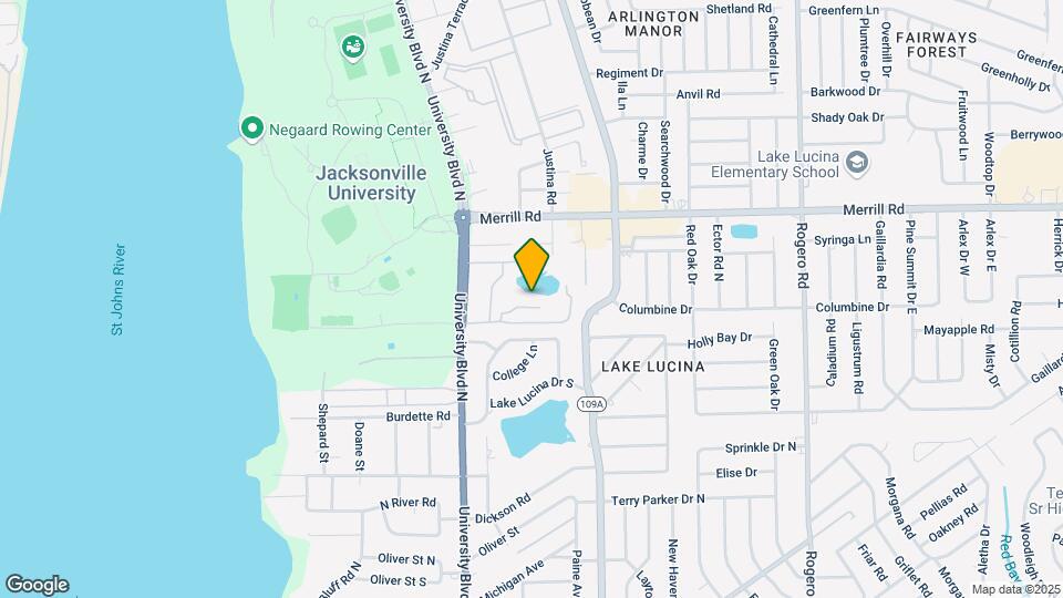 2661 University Blvd N Map and Location Details