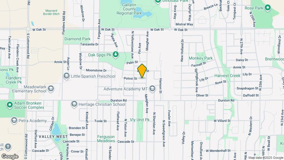 3662 Potosi St Map and Location Details