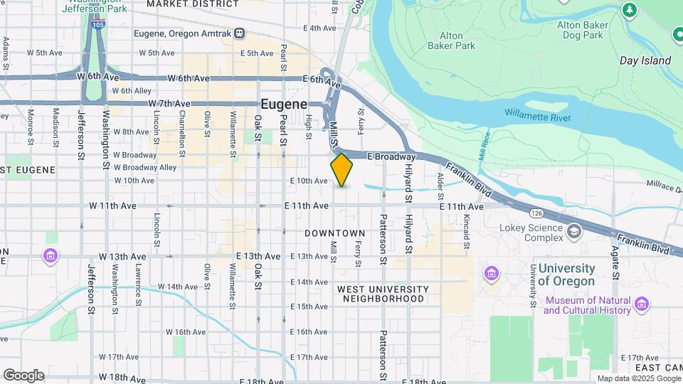 1043 Mill St Map and Location Details