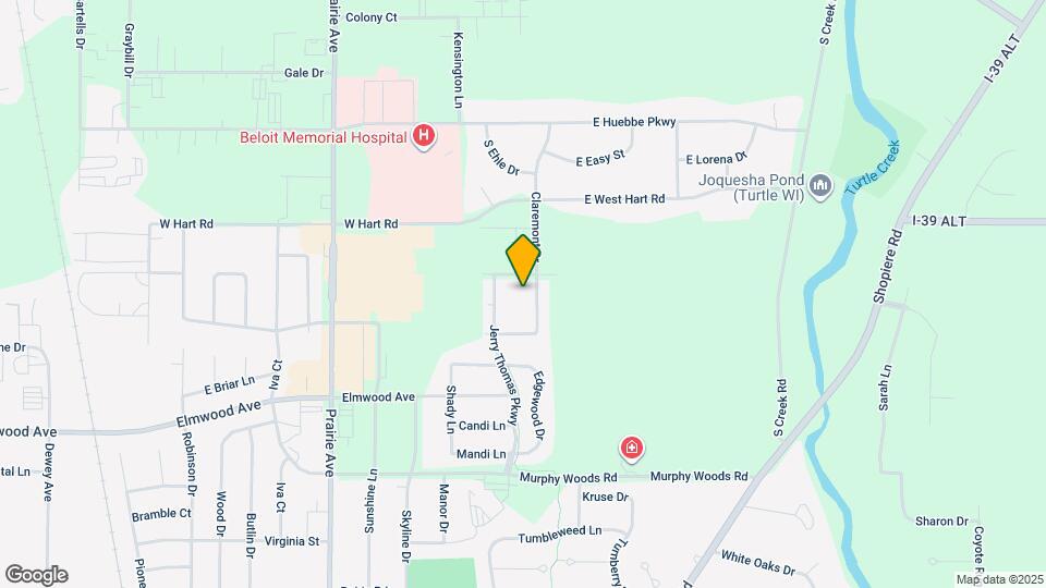 2670 Claremont Dr Map and Location Details