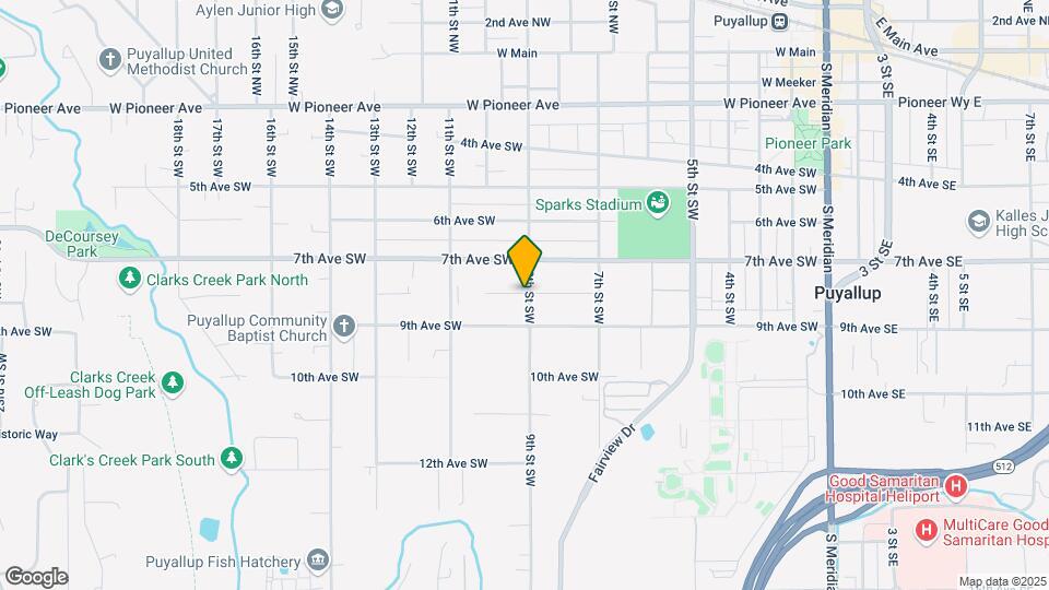 802 9th St SW Map and Location Details