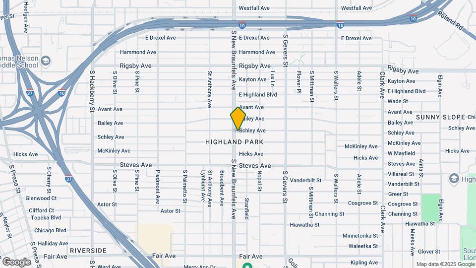 1506 Schley Ave Map and Location Details