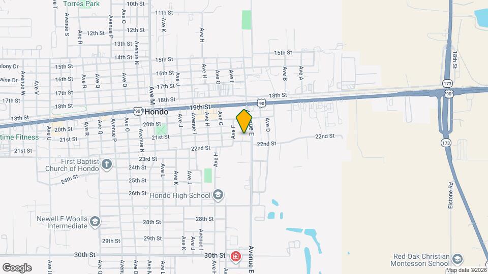 502 22nd St Map and Location Details