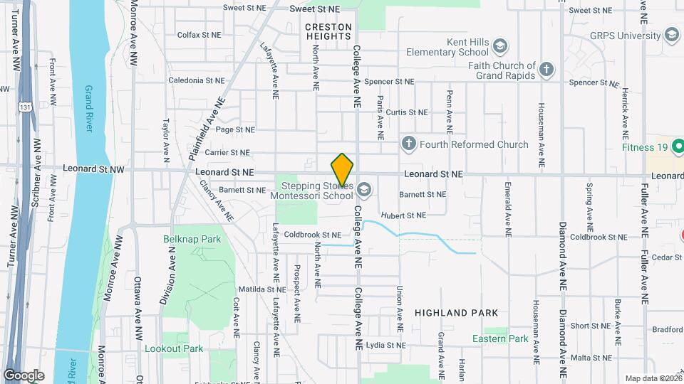 437 Barnett St NE Map and Location Details