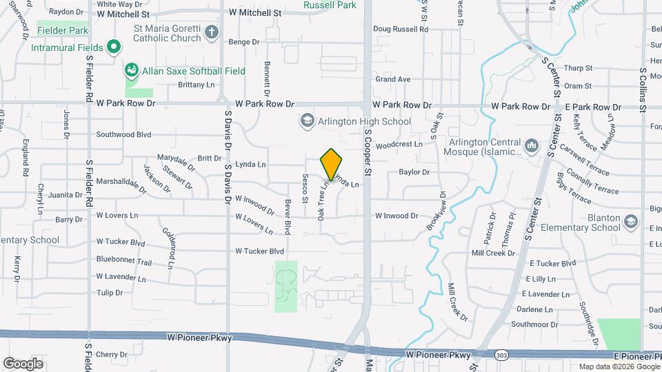 1803 Oak Tree Ln Map and Location Details