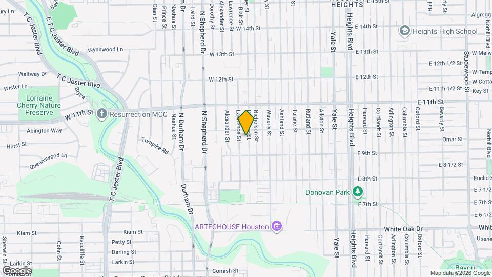 925 Herkimer St Map and Location Details