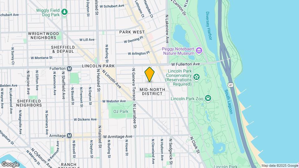 2256 N. Cleveland Mapa y Detalles de la Ubicación