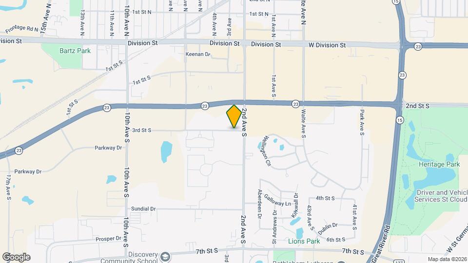 Legacy Apartment Homes Map and Location Details