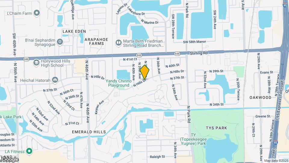 3900 N Hills Dr, Unit 404 Map and Location Details