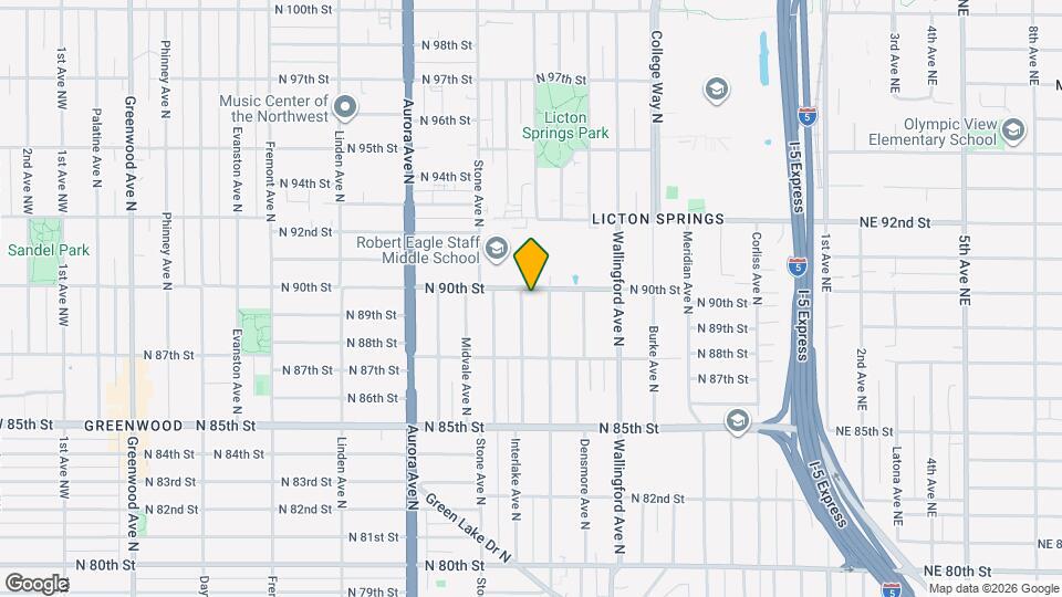 8850 Interlake Ave N Mapa y Detalles de la Ubicación