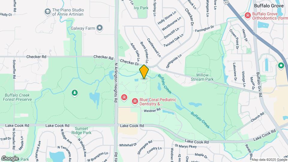 1014 Auburn Ln, Unit 1014 Auburn Lane Map and Location Details