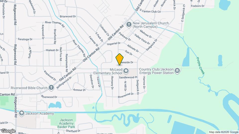 1606 Westbrook Rd Map and Location Details
