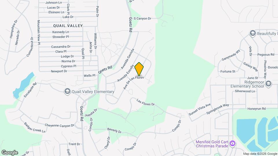 29071 Avenida de las Flores Mapa y Detalles de la Ubicación