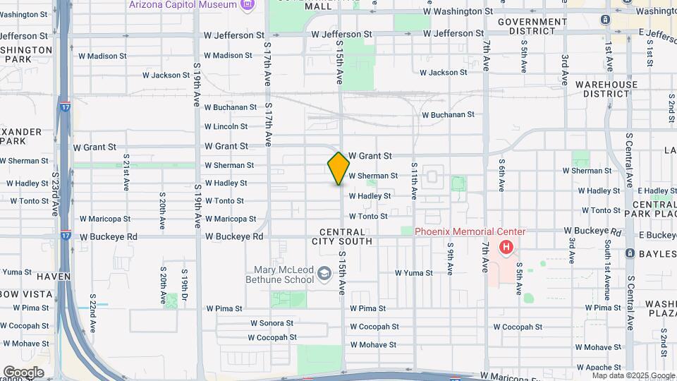 830 S 15th Ave Mapa y Detalles de la Ubicación