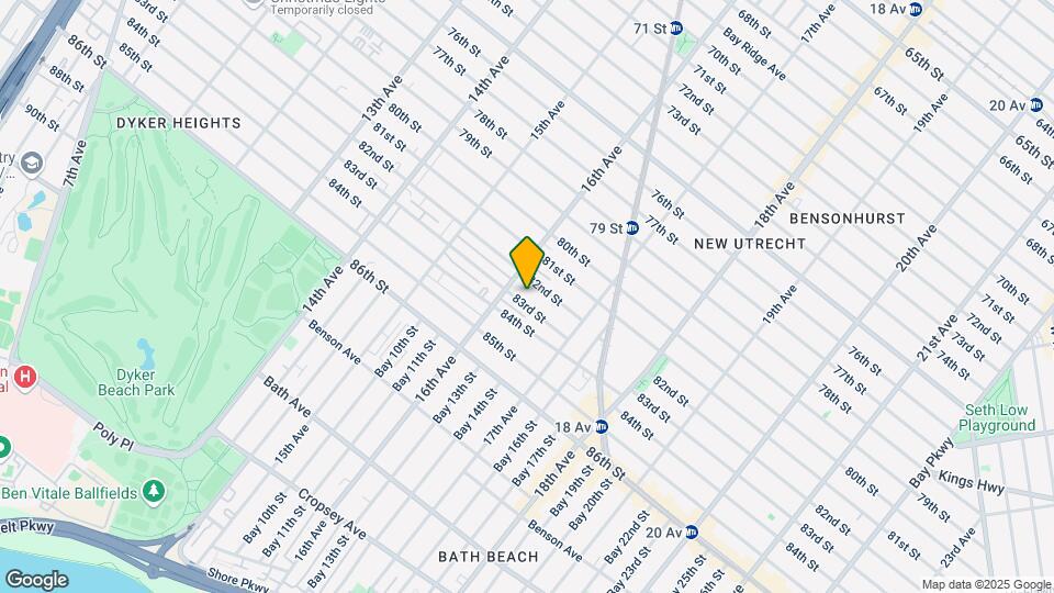 1623 83rd St Map and Location Details