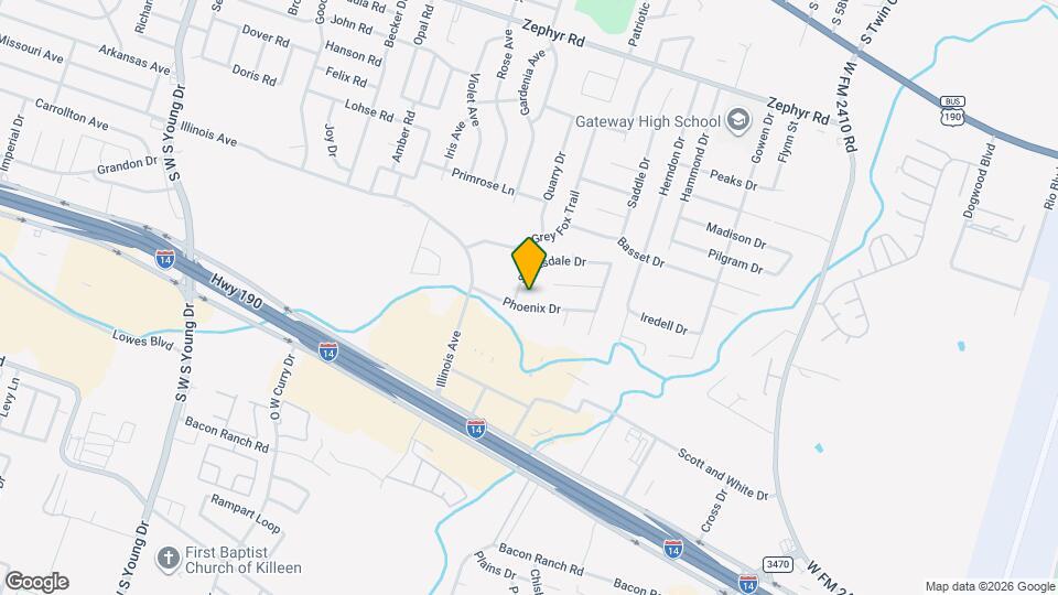 2802 Scottsdale Dr Map and Location Details