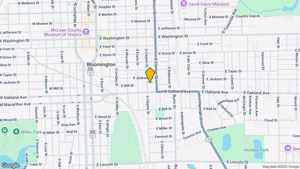 510 S Clayton St, Unit 3 Map and Location Details