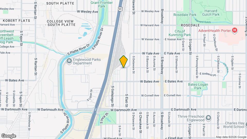 532 W Amherst Ave Map and Location Details