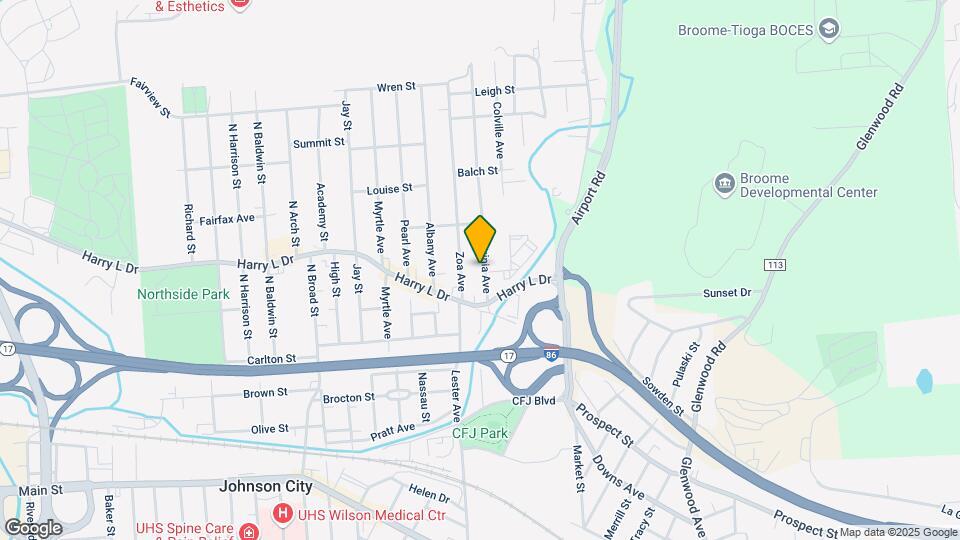 39 Virginia Ave, Unit Apt 2 Map and Location Details