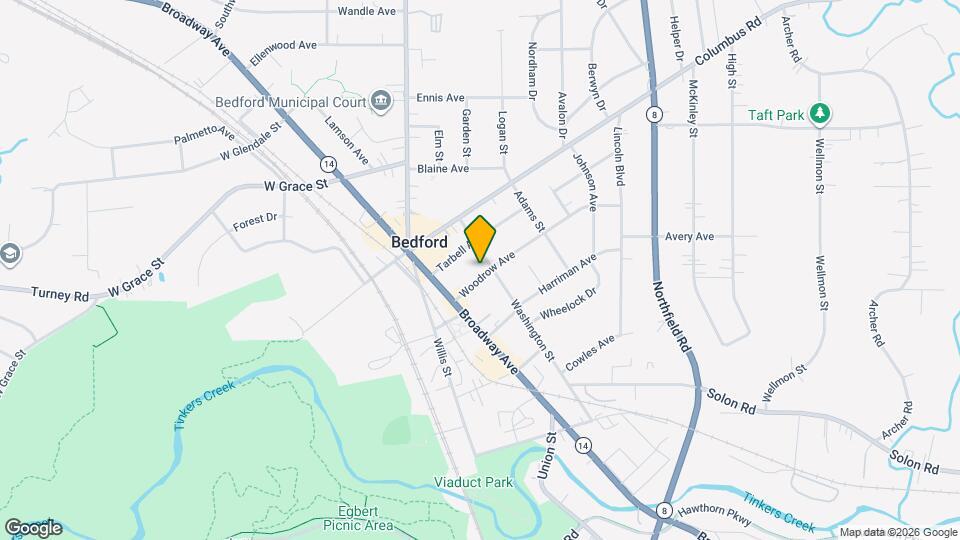 43 Woodrow Ave Map and Location Details