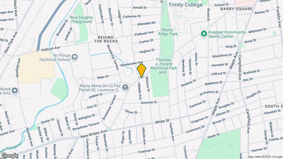 429 New Britain Ave Map and Location Details