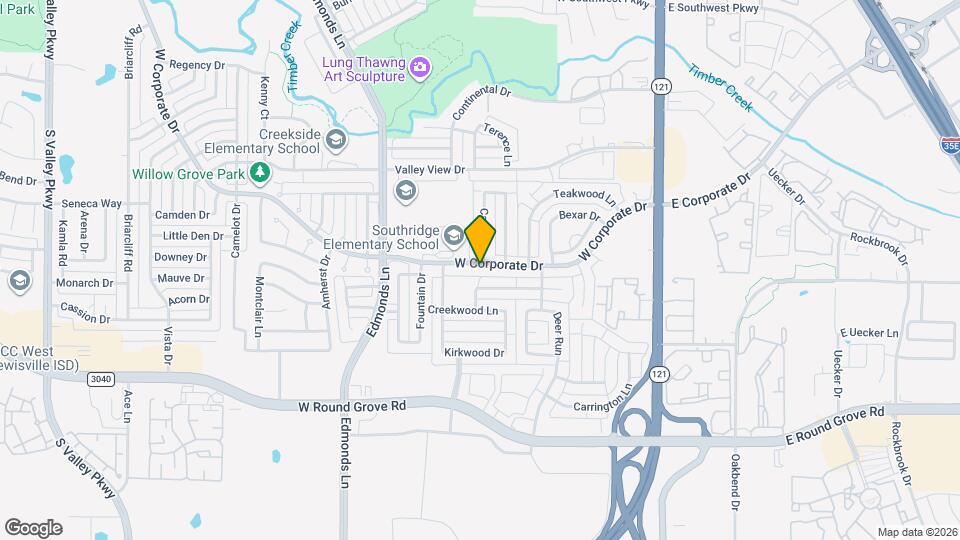 428 W Corporate Dr Map and Location Details