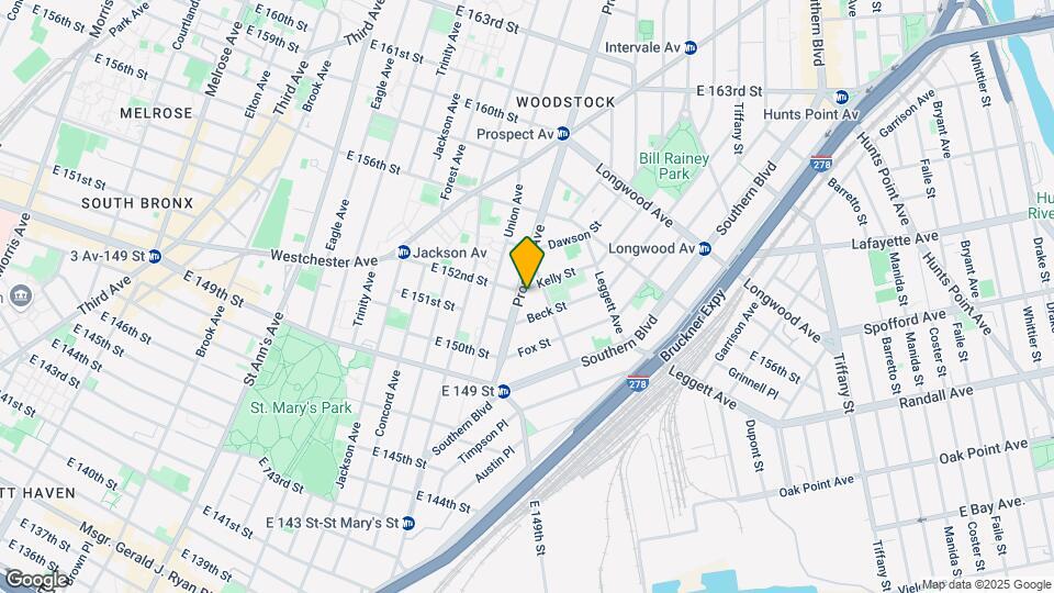 634 Prospect Ave Map and Location Details
