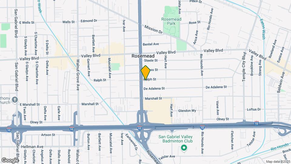 3824 Rosemead Blvd Map and Location Details