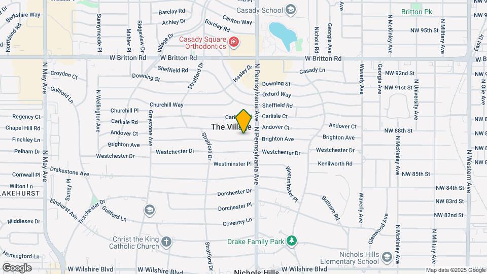 1711 Brighton Ave Map and Location Details