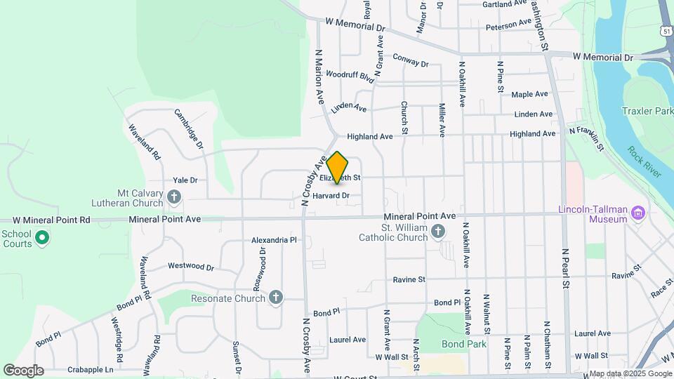 2332 Harvard Dr Map and Location Details