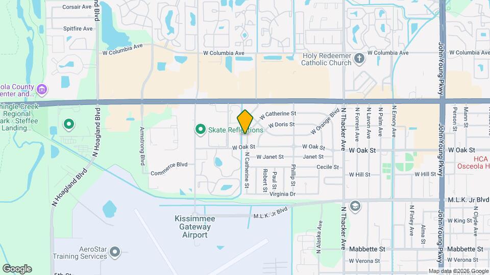 1006 W Catherine St Map and Location Details