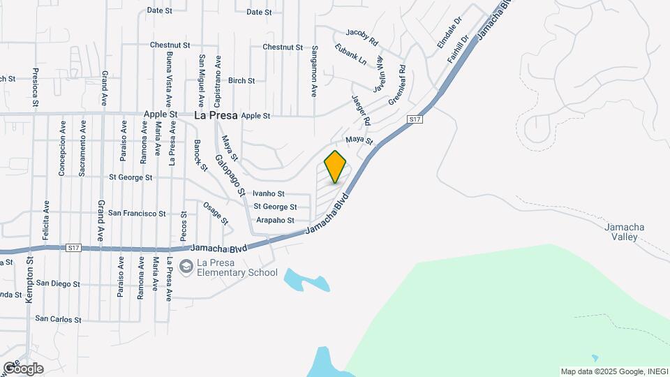 9902 Jamacha Blvd Map and Location Details