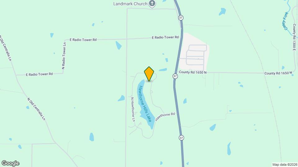 16429 N Hawthorne Ln Map and Location Details