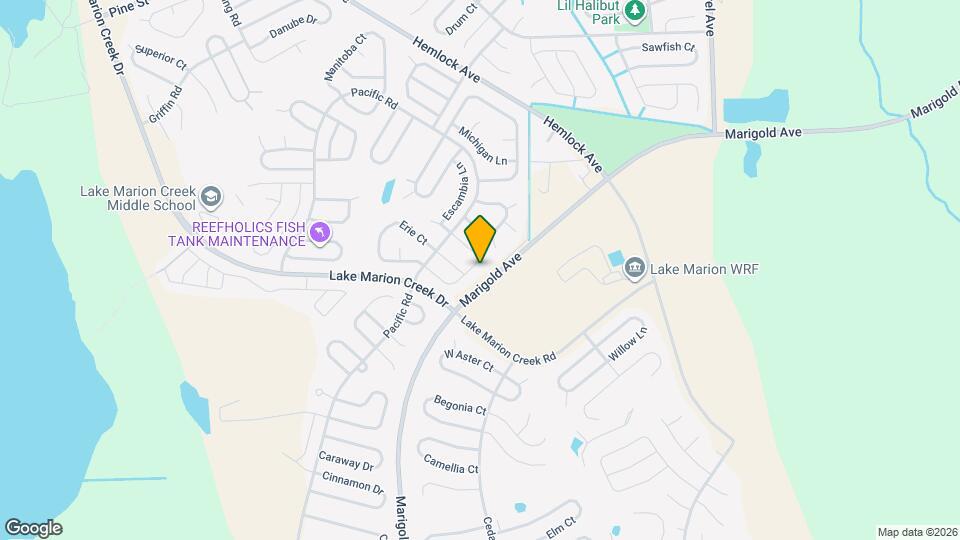 319 Erie Dr Map and Location Details