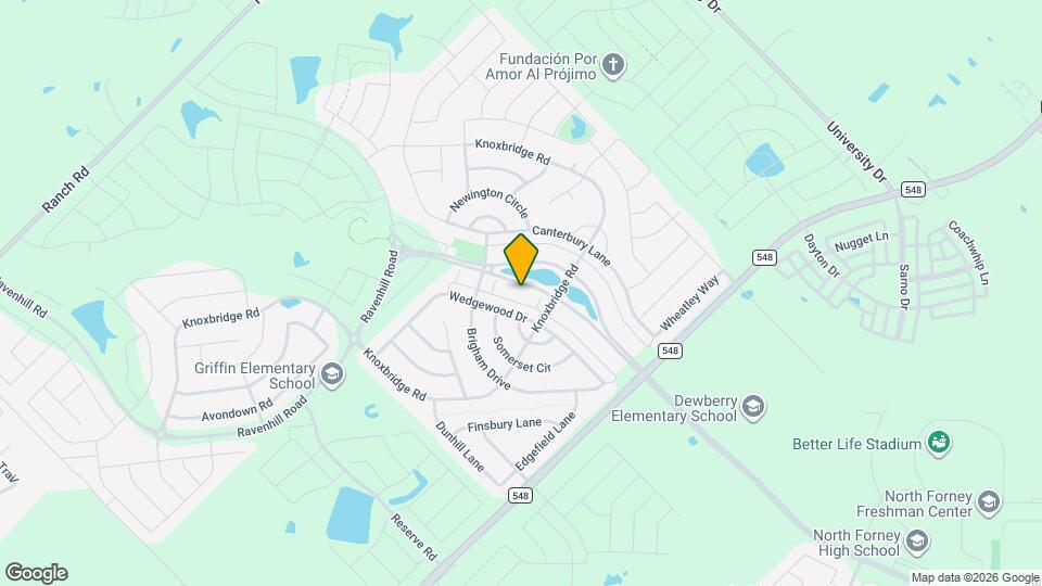 1107 Devonshire Drive South Map and Location Details