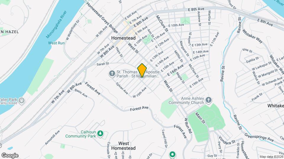 1319 Hays St Map and Location Details