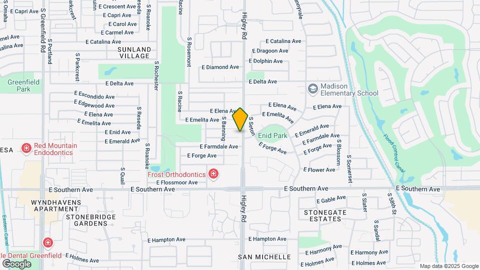 5152 E Emerald Cir Map and Location Details
