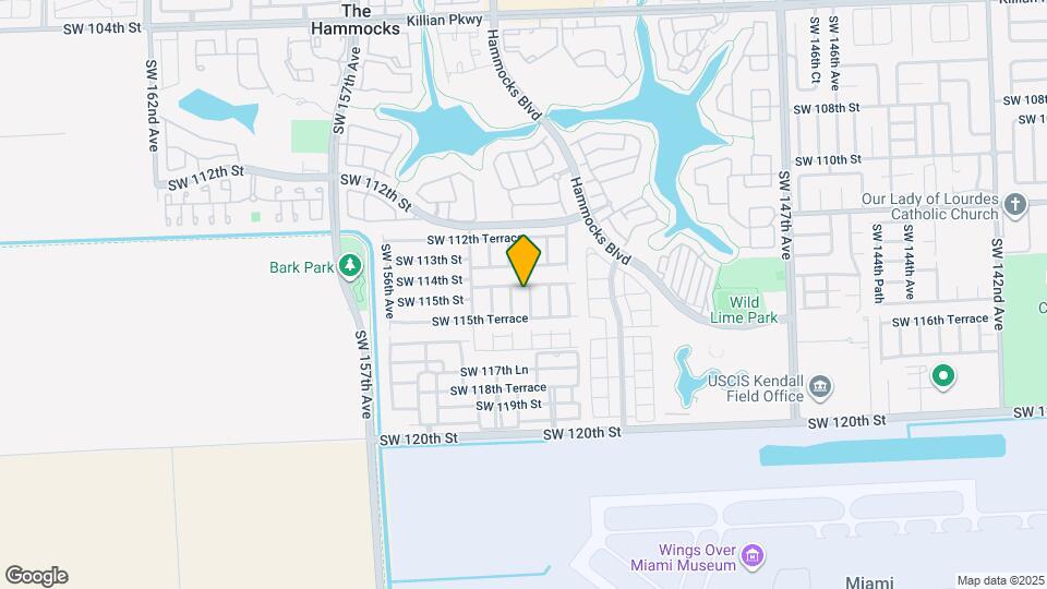 11500 SW 153rd Ave Map and Location Details