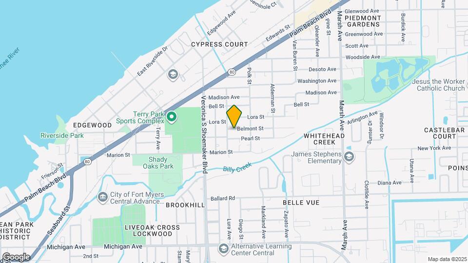 3716 Belmont St Map and Location Details