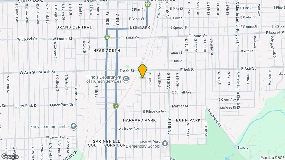 2136 S 9th St Map and Location Details