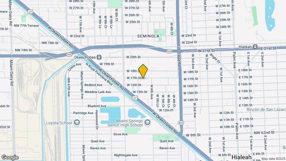 666 W 17th St Mapa y Detalles de la Ubicación