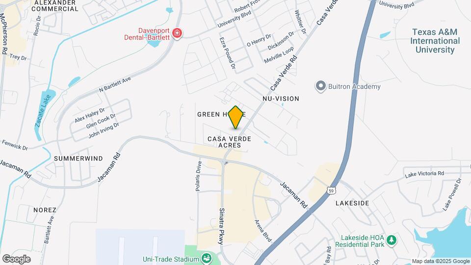 8218 Casa Verde Rd Map and Location Details