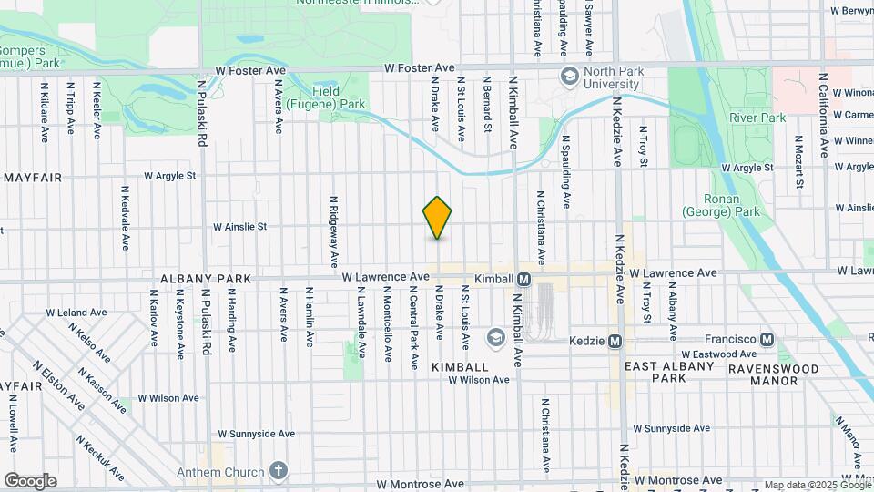 4846 N Drake Ave, Unit 2 Mapa y Detalles de la Ubicación