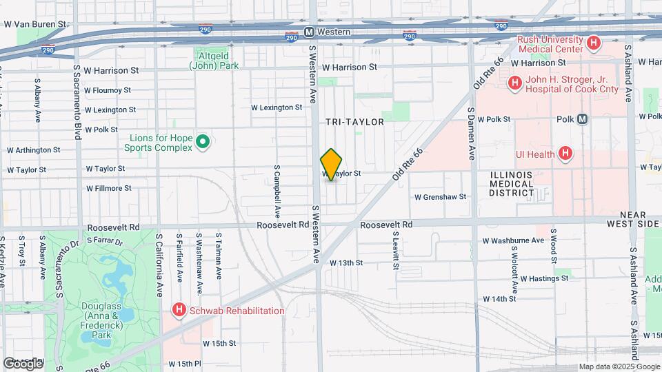 1016 S Claremont Ave Map and Location Details