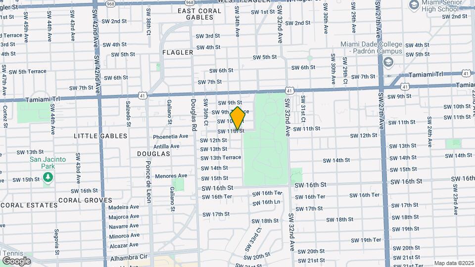 3410 SW 11th St Map and Location Details
