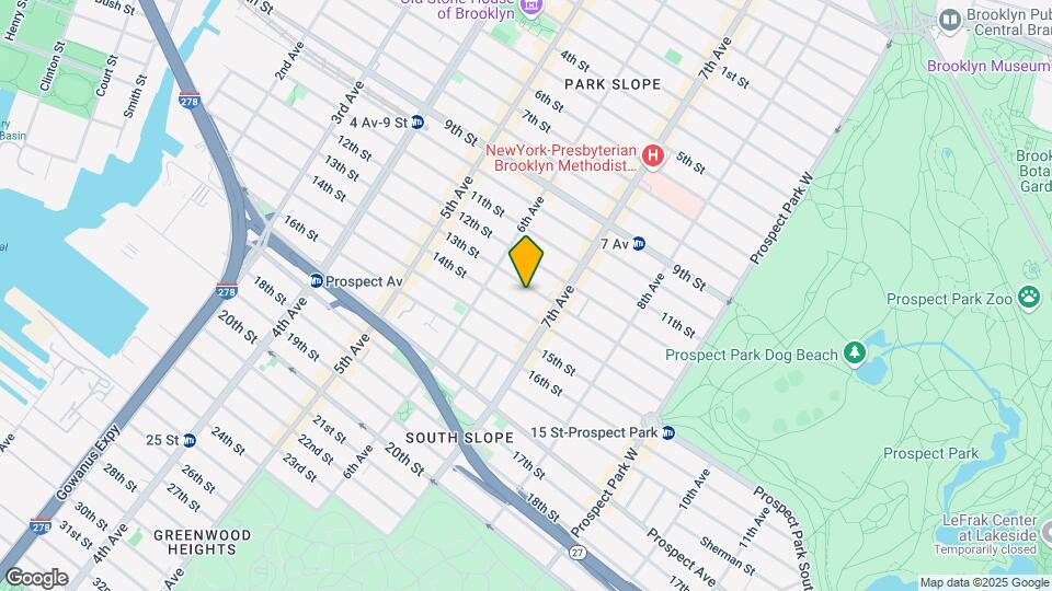 366 13th St Map and Location Details