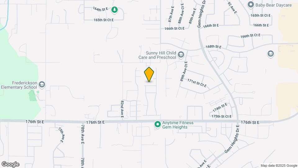 8419 172nd St Ct E Map and Location Details