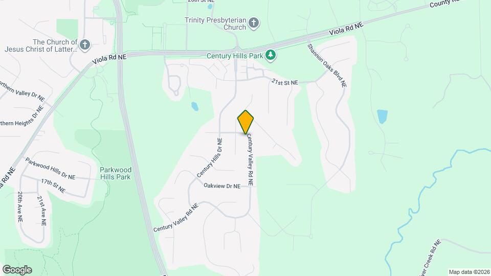 1973 Century Valley Rd NE Map and Location Details