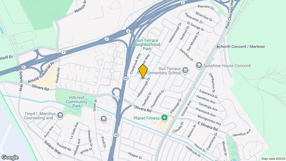 3497 Halifax Way Map and Location Details