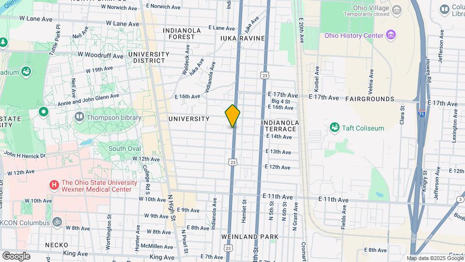 1751 Summit St Mapa y Detalles de la Ubicación